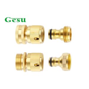 Cheap 4PCS Hose Connector Set Hose Male And Female Connectors With US Standard for sale