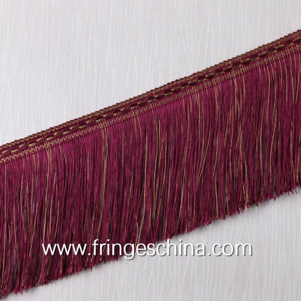 Quality Latest decorative OEM custom design tassel fringe for curtain cushion trimmings wholesale