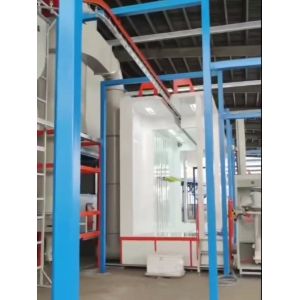 Flexible Fitness Equipment Automatic Powder Spraying Machine With Quick Change