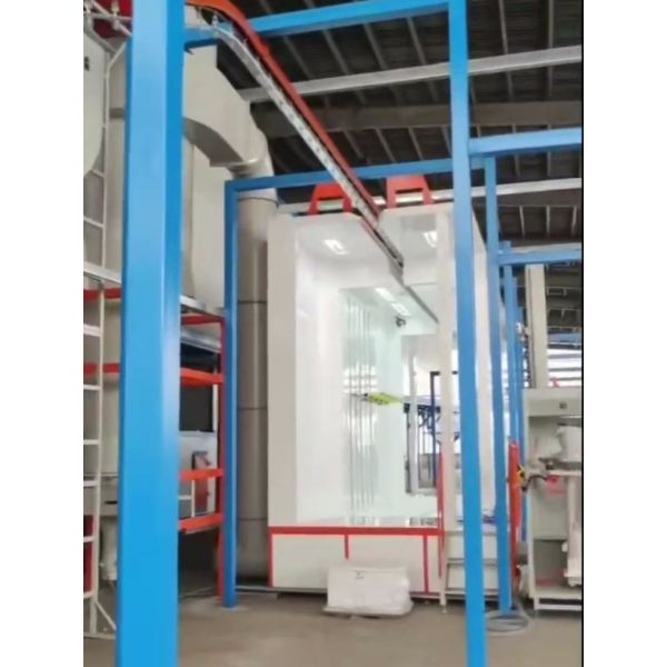 Flexible Fitness Equipment Automatic Powder Spraying Machine With Quick Change
