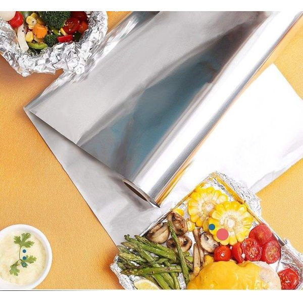 18 Inches X 500 Feet Aluminum Foil Coil For Grilling And Roasting Heavy Duty