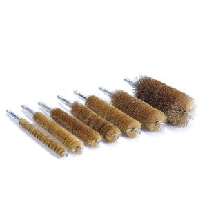 M6 Threaded Copper Wire Pipeline Brush Deep Hole Cleaning