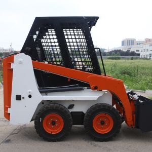 Four Wheel Excavator 535E Mini Skid Loader 350kg