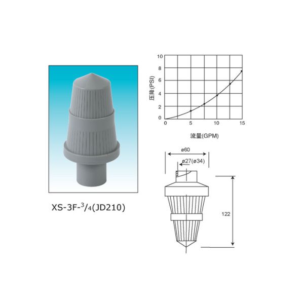 Top & bottom water distributors for top mount Fleck filter & softener control