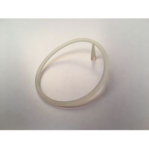 Heat Resistance High Temp Silicone O Rings In Transparent Color With AS568