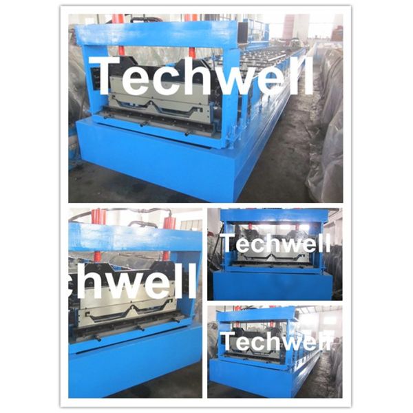 Manual, Hydraulic Decoiler Clip Lock Profile Standing Seam Roof Panel Roll Forming Machine