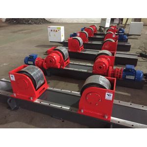 Bolt Adjustment Conventional Pipe Welding Rollers 40 Ton Load Capacity