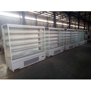 R404a Plug In Multideck Refrigerator With Glazed End Walls