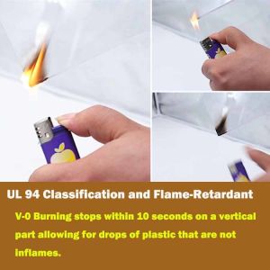 Polycarbonate Panel Bending Polycarbonate Greenhouse Plastic Roofing Pc Solid