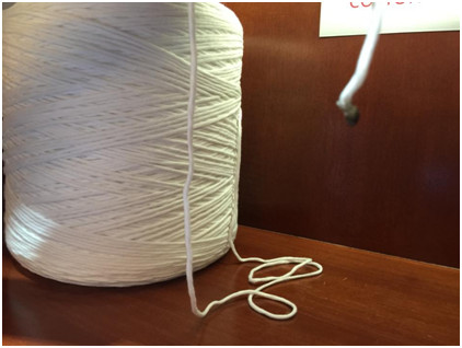 High Temperature PP Cable Filler Yarn / Polyester Sewing Thread Fishing PP