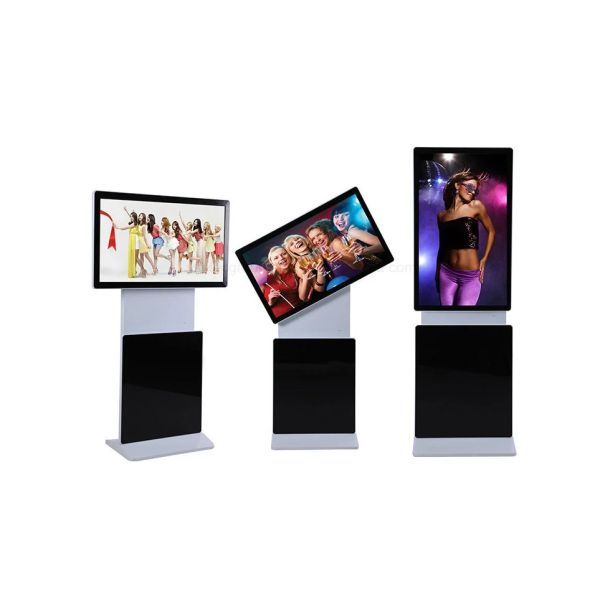 Quality Samsung LCD Panel Rotatable Touch Screen Kiosk Free Standing With Plug And Play Function wholesale
