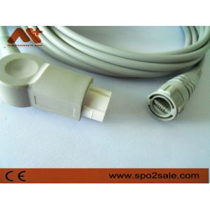 Datex Compatible IBP Adapter Cable For AS/3, AS/5, CC-104, Cardiocap CM-104,