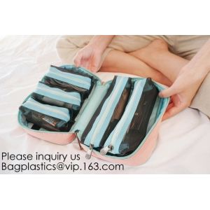 Assorted Size Cosmetics See Through Mesh Make Up Cosmetic Bag,Eco Friendly