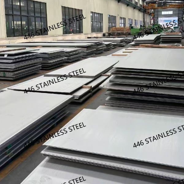 Alloy 446 Stainless Steel Plate 1.0 - 40.0mm Hot Rolled Forged Plate Laser Cutting Plates