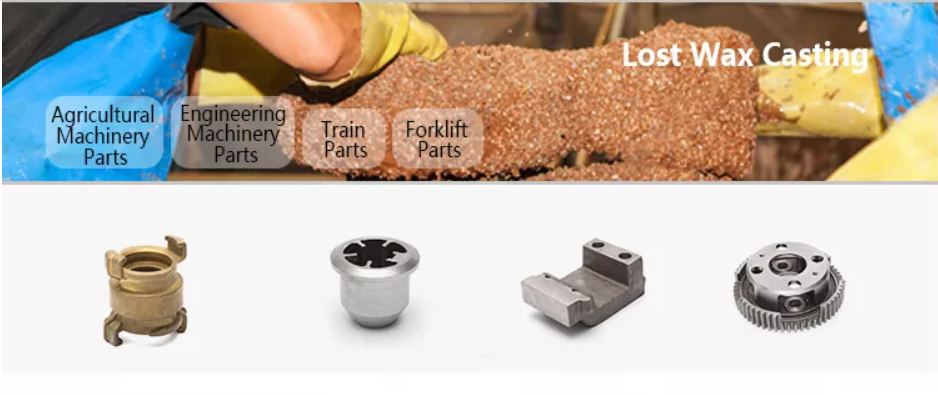 Lost Wax Casting Parts Agricultural & Construction Machinery Bucket Teeth