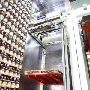 Fully Automatic Low Level Empty Can Depalletizer Depalletizing Machine