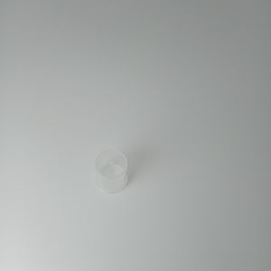 High Durability PET Half Cap Plastic Top Cap Customizable Unbreakable