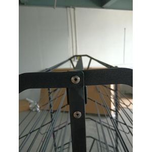 Entryway 7 Tier Vertical Shoe Rack Foldable Shoe Rack Freestanding Multifunction