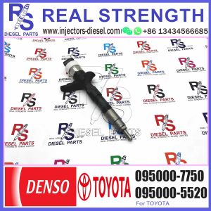 Fuel injector 23670-30300 095000-7760 095000-7761 095000-7751 095000-7750 for