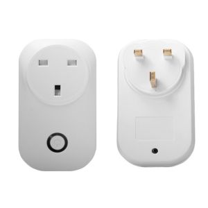 Smartphone App Controlled Power Outlet , UK Home Wifi Power Socket With Amazon