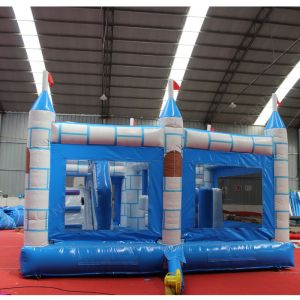Kids Inflatable Jumping Castle Bounce House with Customized Color and PVC Castle