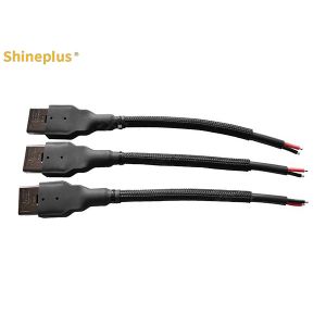 Cheap 300V Black Braided Bushing Shielded Vehicle Harness Two Wheel Harness for sale