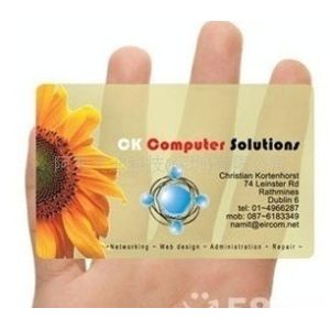 Anti Collision RFID Smart Card 2K 4K 8K 0.86mm Thick ISO / IEC 14443A 1-4