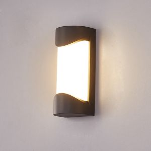 Waterproof IP65 vertical 12W outdoor wall sconce lighting fitting external wall