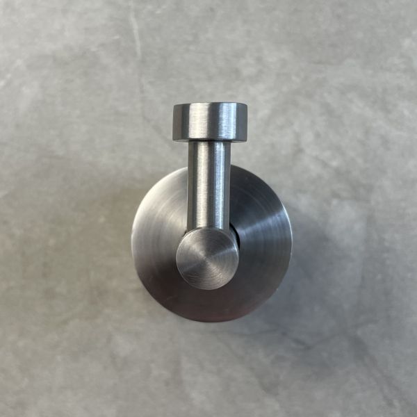 Towel Wall Mounted Bathroom Robe Hooks SUS304 Stainless Steel Heavy Duty Brushed Silver