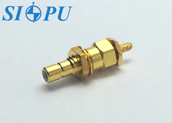 SMB Male RF Coaxial Connector – Threaded Mount, Compatible with RG178/U Cable