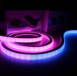 Full Color Changing Programmable DMX Led Flex Neon topview square color changing