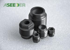 China Cemented Carbide Wear Parts Oil Spray Head Thread Nozzle HS Code 82077000 on sale