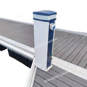 Aluminum Floating Dock Jetty Finger Floating Pontoon Dock Marina Engineering