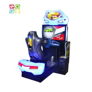 42" LCD Dynamic Seat Racing Game Machine Steering Wheel Cruisin Arcade Machine