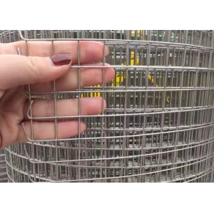 1/2 Inch Ss Welded Wire Mesh , SGS Chicken Cage Wire Mesh