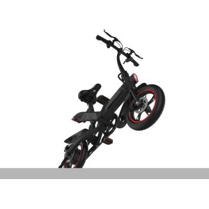 China Electric Folding Bike Lightweight , Folding Electric Bicycle Eco - Friendly on sale