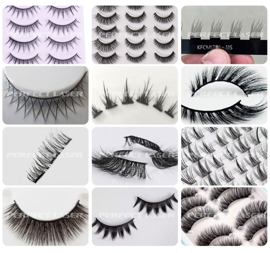 30W Mopa Natural Lash False Eyelash Automatic Feeding Double Head Laser Cutting Machine