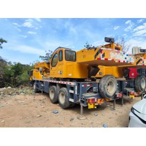 QY25K5D 25 Ton Mobile Hydraulic Truck Crane Folding Heavy Lifting Equipment with