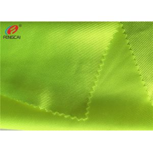 Fluorescent Colour Shiny Dazzle Fabric , Polyester Knit Fabric Custom Size
