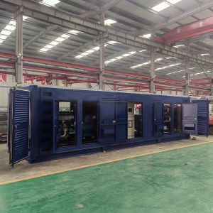 Customized 500kw Biomass Generator Water Cooled Method and Natural Gas Fuel
