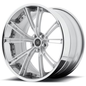20x9 20x10.5 2PC Forged Aluminum Alloy Rims Wheels Custom Chrome 5x120 Tesla