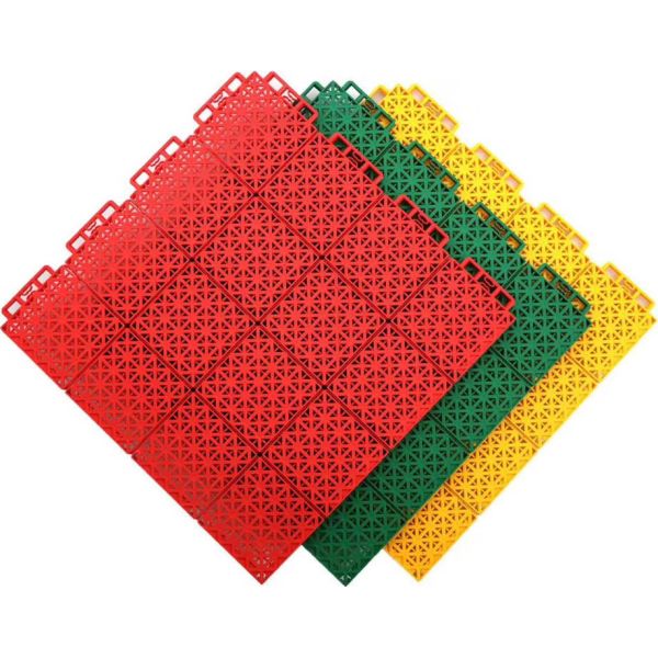 Quality 2500N Multicolor Polypropylene Interlocking Outdoor Flooring Multi-use wholesale