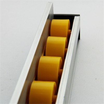 Quality JY-2045E 4M Higher Side Aluminium Roller Track Yellow Wheel wholesale