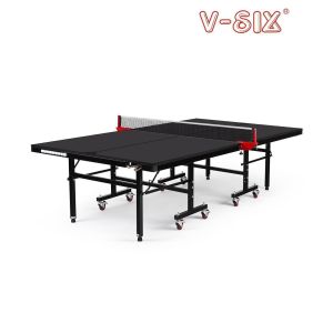 New Model Single Folding Ping Pong Table , MDF Material with Balls and Bats