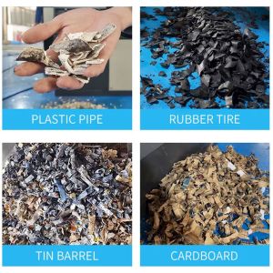 Waste Tire Shredder and Tire Crusher Machine with Modular Design 380V/50HZ