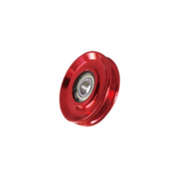Quality Alloy Material Gym Equipment Pulley 4.5 Inch Red Design Health Equipment Rollers wholesale
