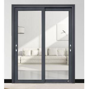 Customized Residential Aluminium Slimline Sliding Glass Doors with Stable