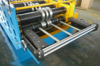 Meal Storage Steel Silo Roll Forming Machine With Bending Chrome Treatment