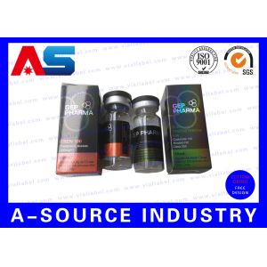 Cheap Customized Hologram 10ml Vial Storage Box Regular CMYK Printing Custom Printed Boxes for sale