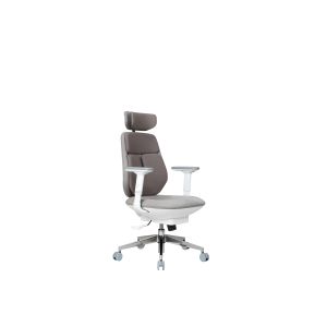Adaptive Spring Adjustment Ergonomic PC Chair Gray Double Airbag